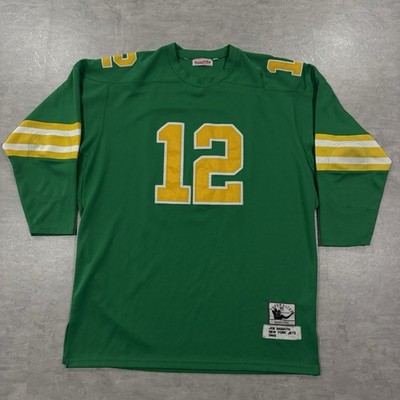 Joe Namath Mitchell & Ness NY Jets Jersey 1965 Men's Size 56 Fits