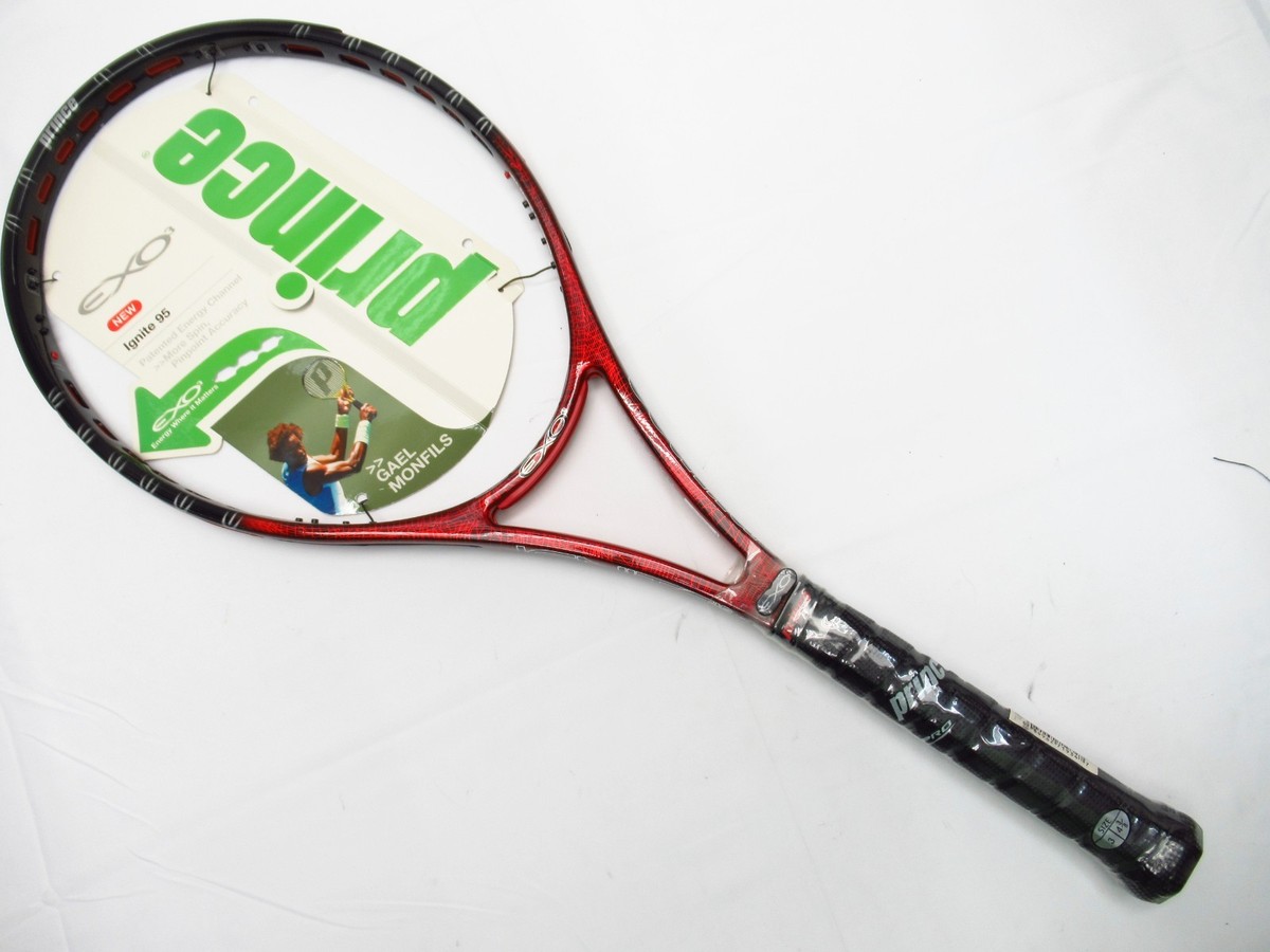 NOS* 2010 PRINCE EXO3 IGNITE 95 TENNIS RACQUET (4 3/8) FROM A