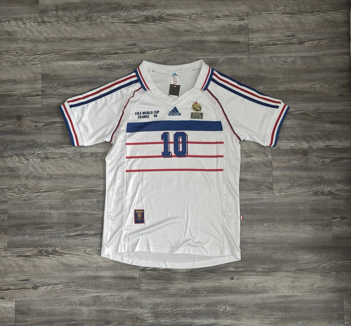 Las mejores ofertas en Equipo nacional Adidas Francia Blanco Ropa