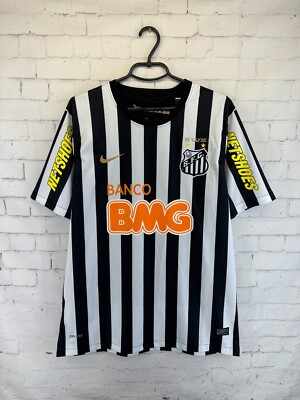 SANTOS BRAZIL 2012 2013 #11 NEYMAR JR REMAKE HOME SOCCER FOOTBALL
