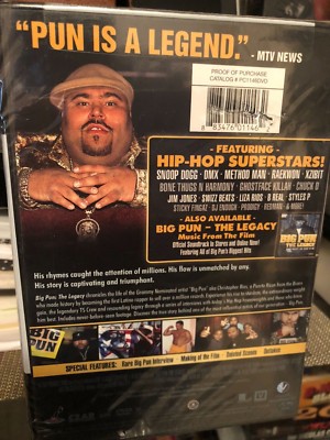 Big Pun: The Legacy (DVD) Snoop Dogg, DMX, Method Man, Vlad Yudin