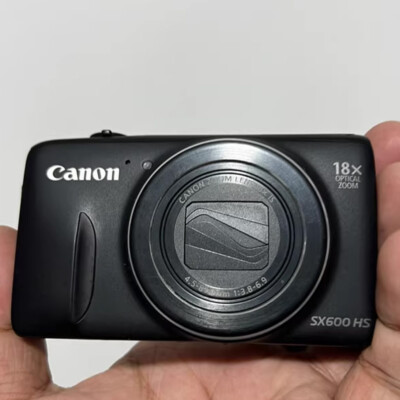 Canon PowerShot SX600 HS 16 MP Compact Digital Camera Black | eBay