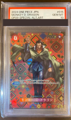 PSA10】モンキー・D・ドラゴン SP OP09-015 PSA 10 Dragon SP OP07-015