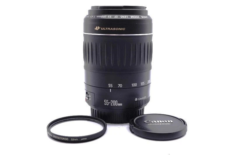 Canon 55-200mm f/4.5-5.6 Camera Lenses for sale | eBay