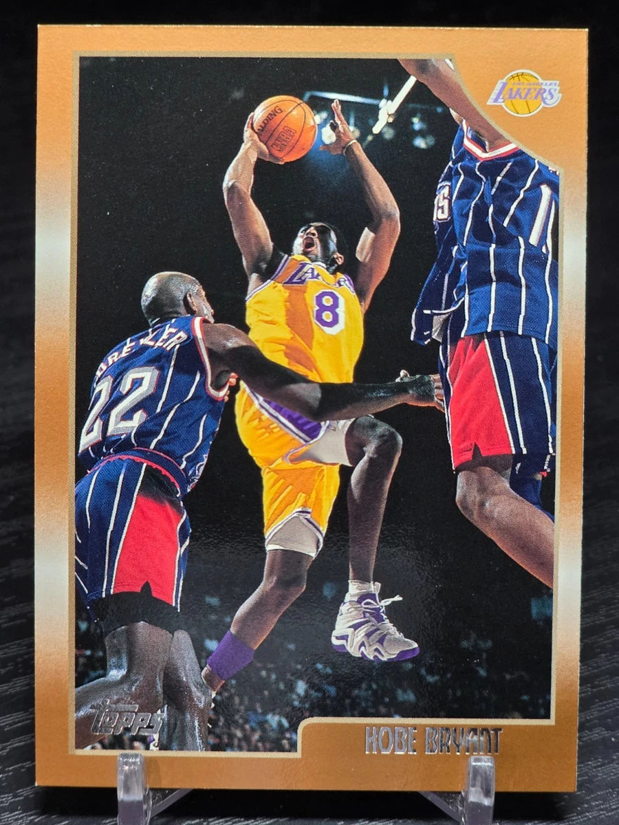 Topps Kobe Bryant Basketball 1998-99 Season Sports Trading Cards