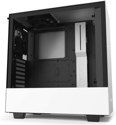 NZXT H510 Compact ATX Mid-Tower PC Gaming Case White/Black - New