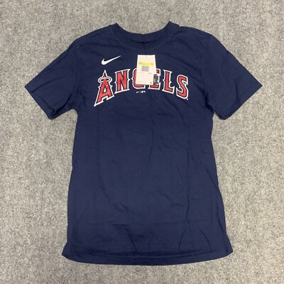 Shohei Ohtani Los Angeles Angels Nike Player Tee Shirt Blue MLB