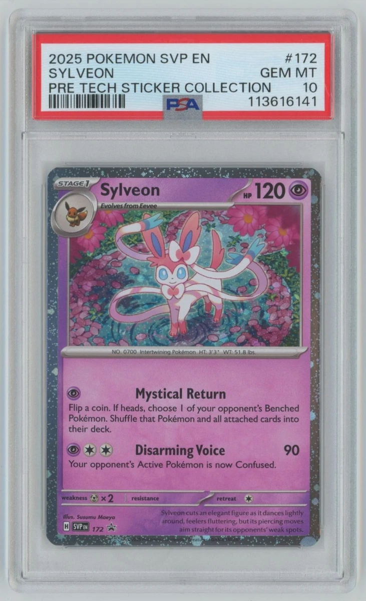 Sylveon Pokémon TCG Professional Sports Authenticator (PSA