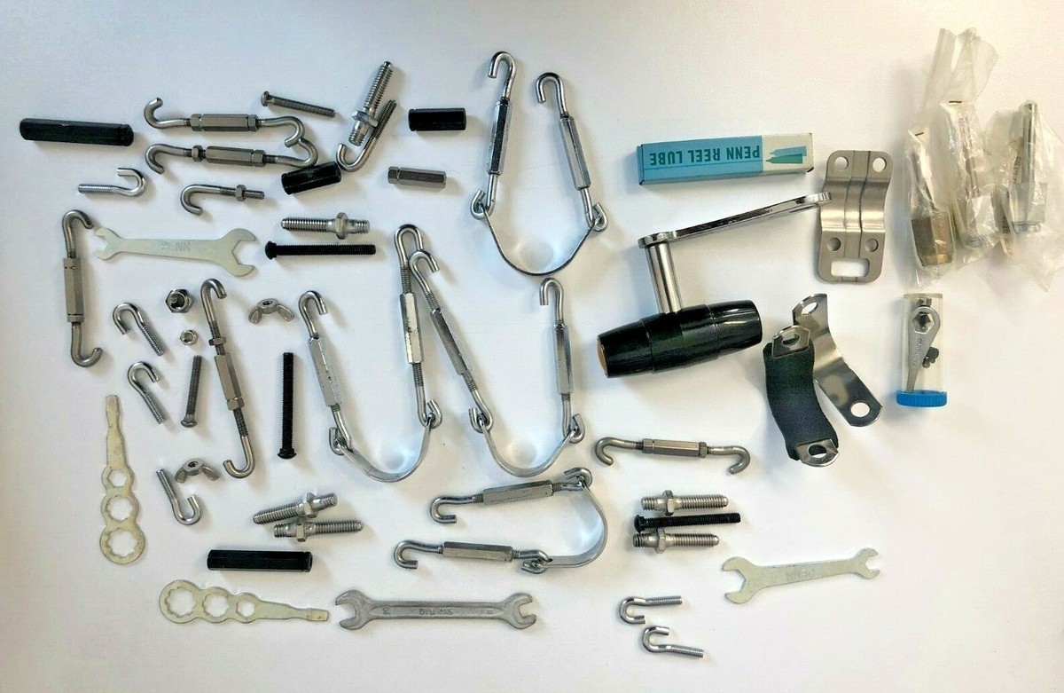 Combo Penn International with rood Tuna 80 lb. Penn reels 80 tw