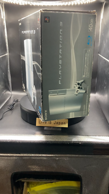 SONY PlayStation 3 PS3 40GB Satin Silver CECHH00 Console with