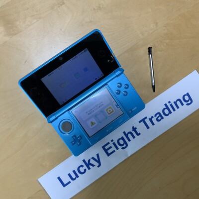 Nintendo 3DS Light Blue Console Stylus Japanese ver [H] | eBay