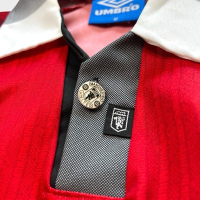 Vtg 1996/1998 LS Umbro Manchester United Cantona Football Jersey