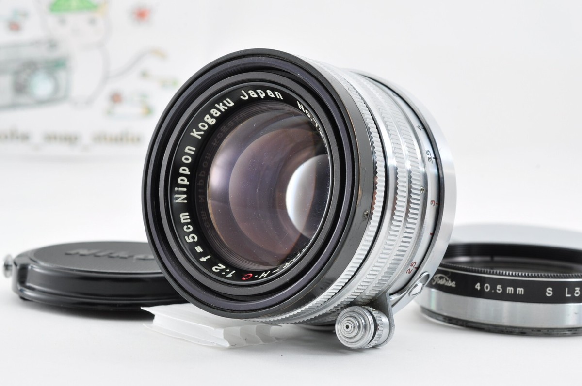 1yr Wty for US* Nippon Kogaku NIKKOR-H.C 5cm 50mm f/2 L39 Lens