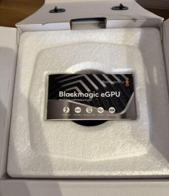 Blackmagic eGPU Thunderbolt 3 eGPU Radeon Pro 580 | eBay