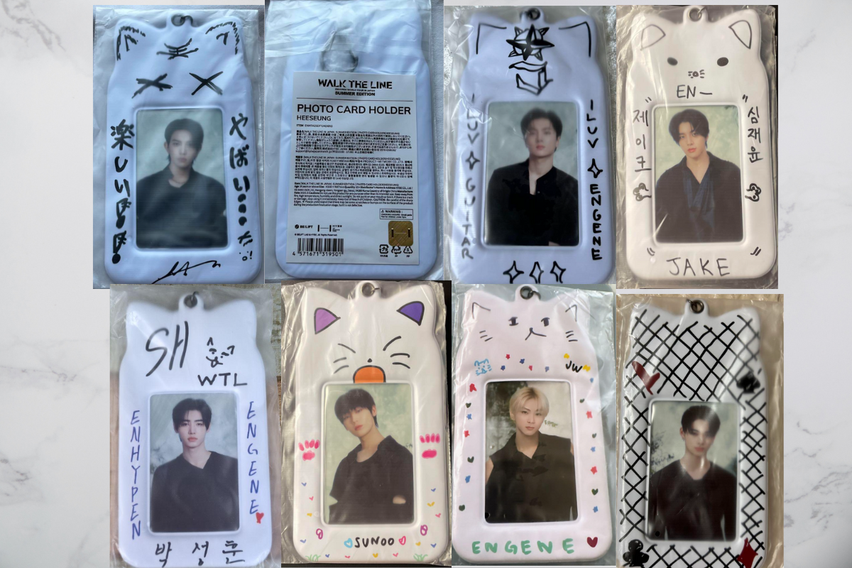 ENHYPEN WALK THE LINE IN JP SUMMER EDITION Official Goods PHOTO