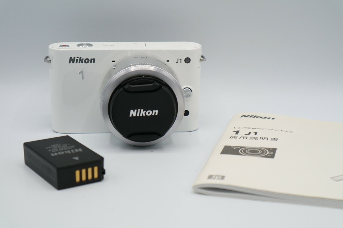 Nikon 1 J1 10.1MP Digital Camera - White(1NIKKOR 18.5mmm Lens) | eBay
