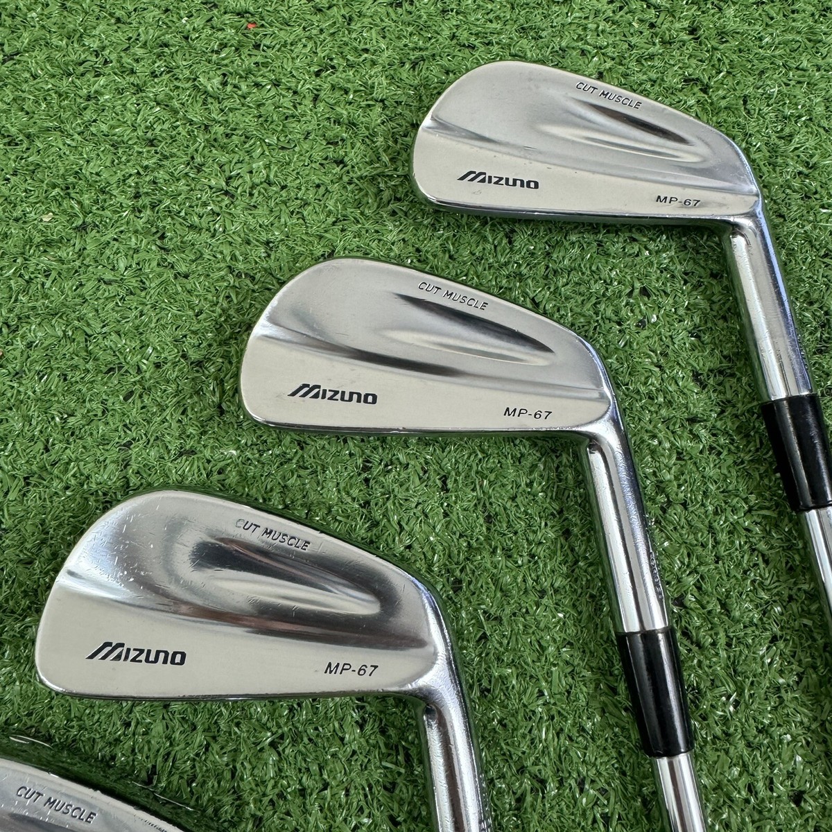 Mizuno MP-67 MP67 Forged Iron Set 3-PW No 8 Iron Dynamic Gold S300