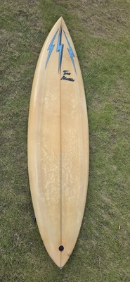 7 Ft Lighting Bolt Surfboard By Tom Nellis | eBay