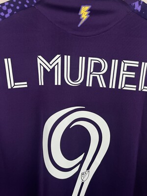 Orlando City SC Luis Muriel #9 2025 Adidas Authentic Home Jersey