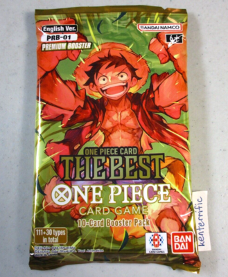The Best Premium Booster Pack One Piece Card Game PRB01 English OP