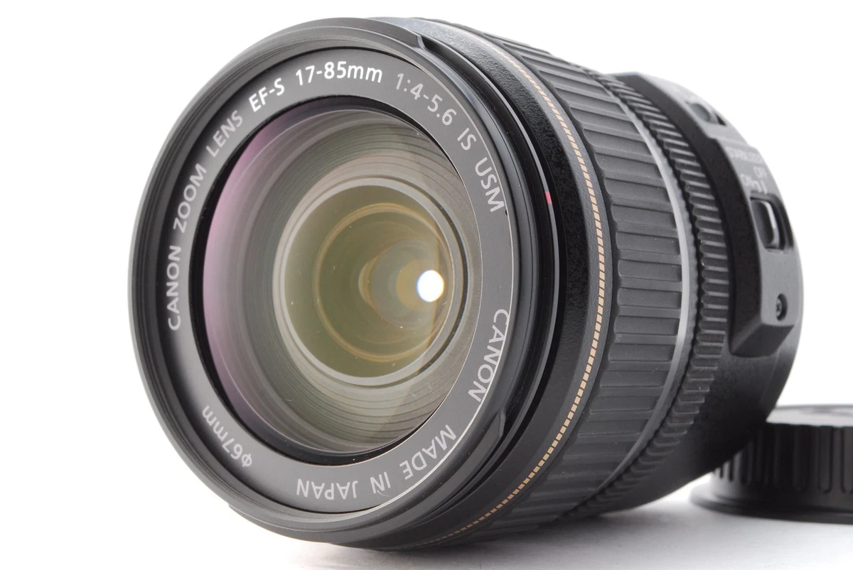 Canon EF-S Camera Lenses 17-85mm Focal f/4-5.6 Maximum Aperture