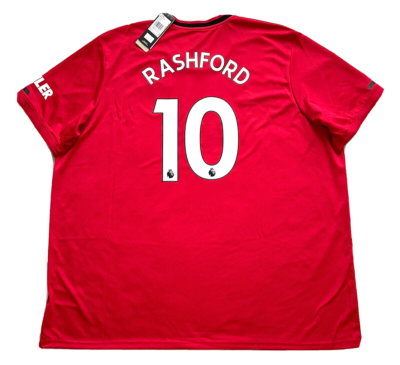 2019/20 Manchester United Home Jersey #10 Rashford 4XL Adidas