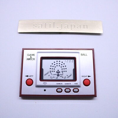 Nintendo Game & Watch Ball With Box Club Nintendo Limited Premium