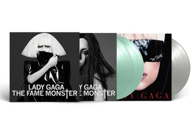 Lady Gaga - The Fame Monster Silver & Coke Bottle Green Vinyl
