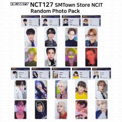 NCT NCT127 SM Town Store Official Goods NCIT Random Photo Pack