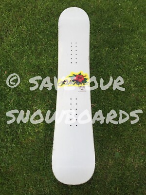 🌺 vintage snowboard Lib Tech Jamie Lynn warranty white hibiscus