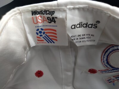 World Cup USA 1994-Adidas- Adult Knapback Cap-Authentic-Rare-Mint