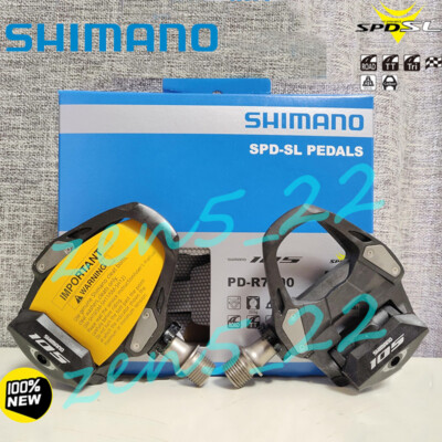 Shimano 105 PD-R7000 Carbon Fiber SPD-SL Clipless Pedal Bike Road