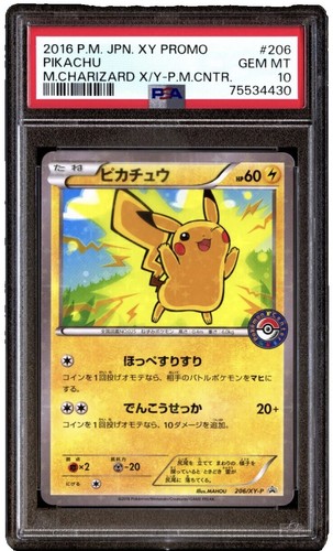 Pokemon Pikachu Yu Nagaba Japanese Promo 208/S-P PSA 10 | eBay