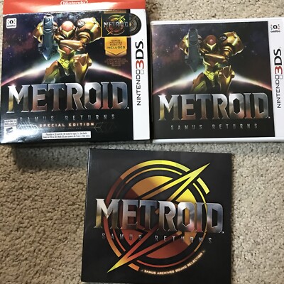 Metroid: Samus Returns Special Edition (Nintendo 3DS, 2017) for