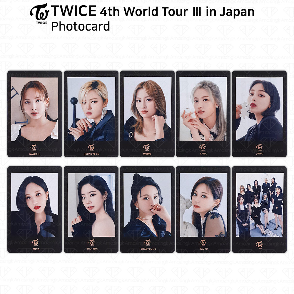 TWICE 4th World Tour III in Japan Official Photocard Sana Mina