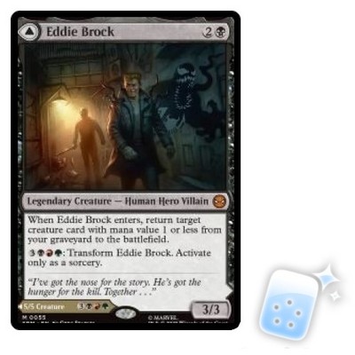 EDDIE BROCK Marvel's Spider-man SPM Magic MTG MINT CARD | eBay