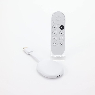 2022 White Chromecast with Google TV GA03131-GB Never Open Box for