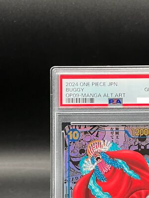 PSA 10 Buggy OP09-051 Manga Alt Art Emperors in the New World ONE