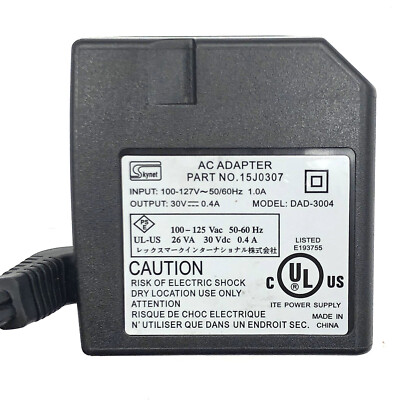 Skynet AC Adapter For Lexmark 2605 2700 P707 i3 Z515 Z600 Z601