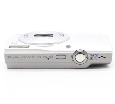 Canon PowerShot A4000IS Silver Digital Camera | eBay