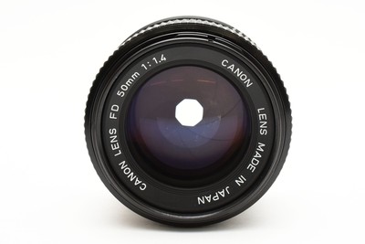 CANON NEW FD 50mm F1.4 MF NFD Lens [READ] from Japan #7076 | eBay