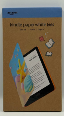New Amazon Kindle Paperwhite Kids 12th Gen 16GB Black N4432