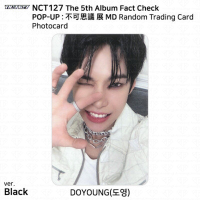NCT 127 5th Album Fact Check 不可思議 展 MD Random Trading Card
