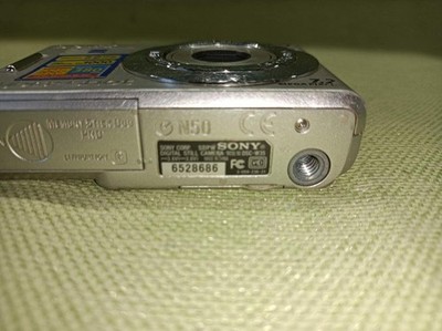 Sony Cyber-shot DSC-W35 7.2MP Digital Camera - Silver for sale