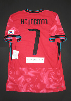 Player Issue Nike 2024-2026 Son Heung Min South Korea Jersey Shirt