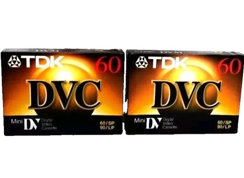 TDK Mini DV DVC Digital Video Cassette Tape LP-90/SP-60 - New