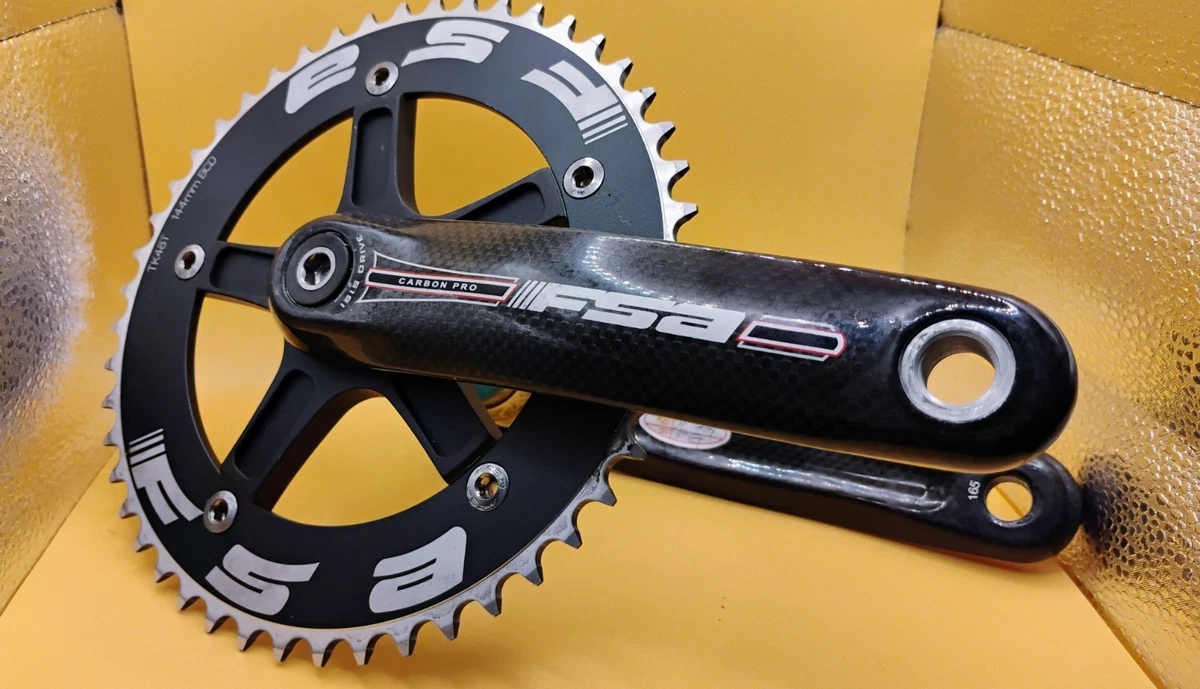 FSA Carbon Bicycle Cranksets for Track Bike for sale | eBay