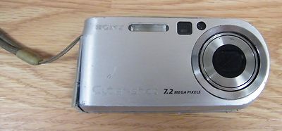 FOR PARTS* Sony Cyber - Shot (N50) 7.2 Mega Pixels Digital Camera