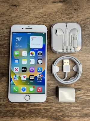 Apple iPhone 8 Plus - 64GB - Silver (Unlocked) A1864 (CDMA + GSM