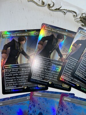 MTG Standard Showdown Promos Squall, SeeD Mercenary & Ultima Final
